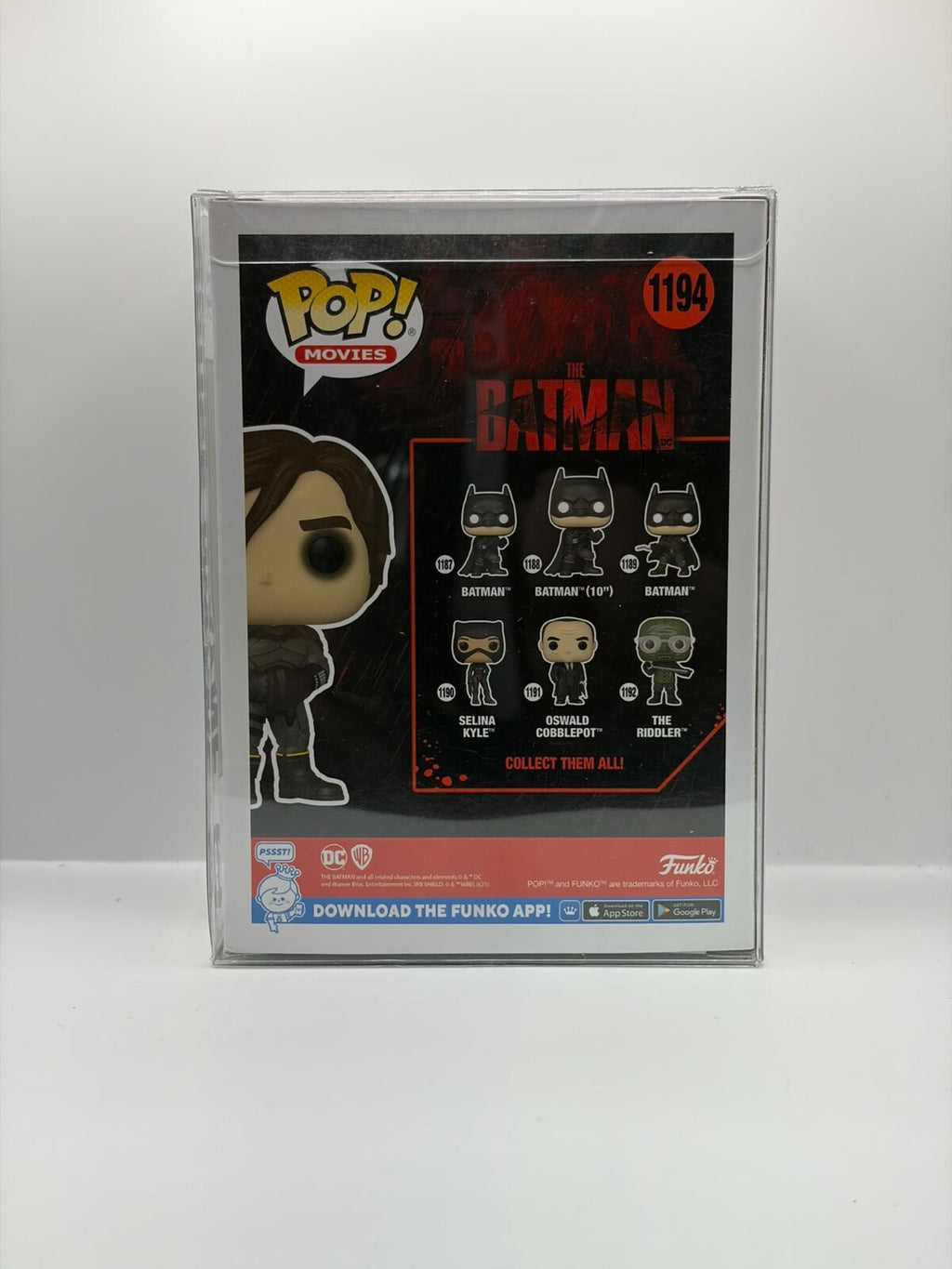 Funko Pop! Movies Batman 1194 Bruce Wayne Vinyl Figure Collectible