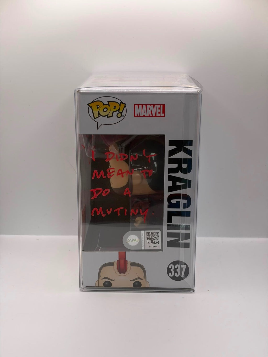 Funko Pop! Marvel Guardians of the Galaxy Vol. 2 Kraglin #337 Limited Edition Signed