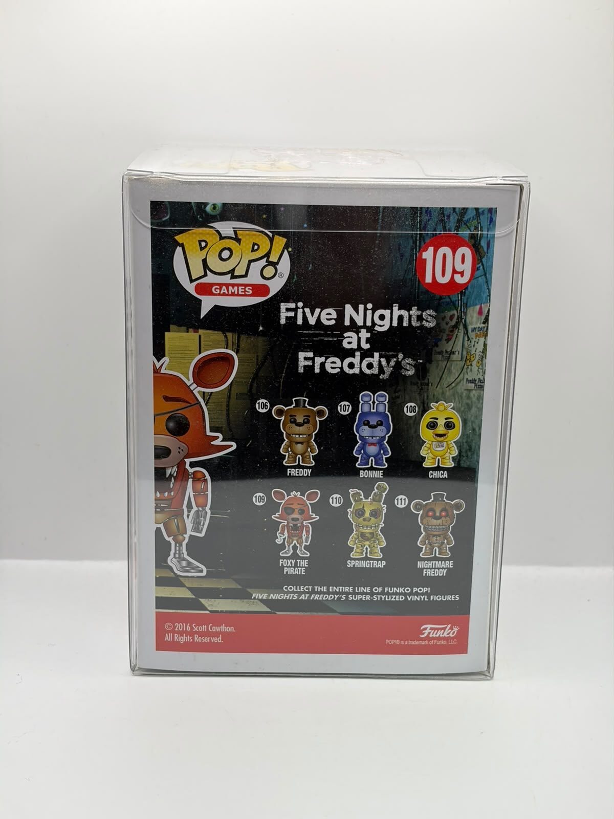 Funko Pop! Games Five Nights at Freddy’s Foxy the Pirate Vinyl Figure #109