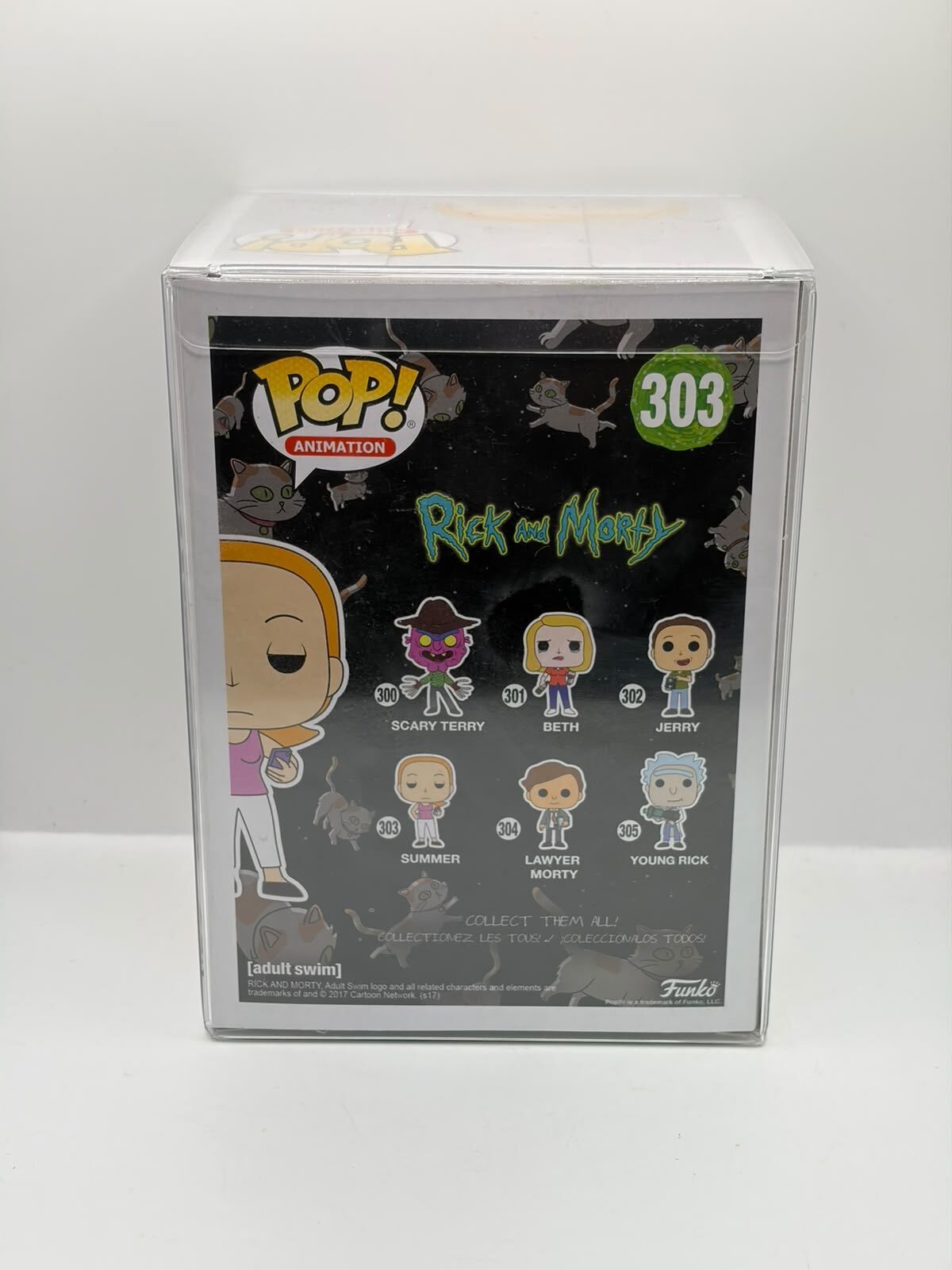 Funko Pop! Animation Rick and Morty Summer #303 Vinyl Figure in Box