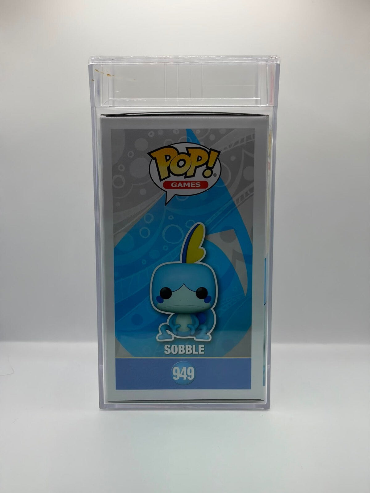 Funko Pop! Games Pokémon Sobble #949 Vinyl Figure - Graded NM-MT 8.5 in Protective Case
