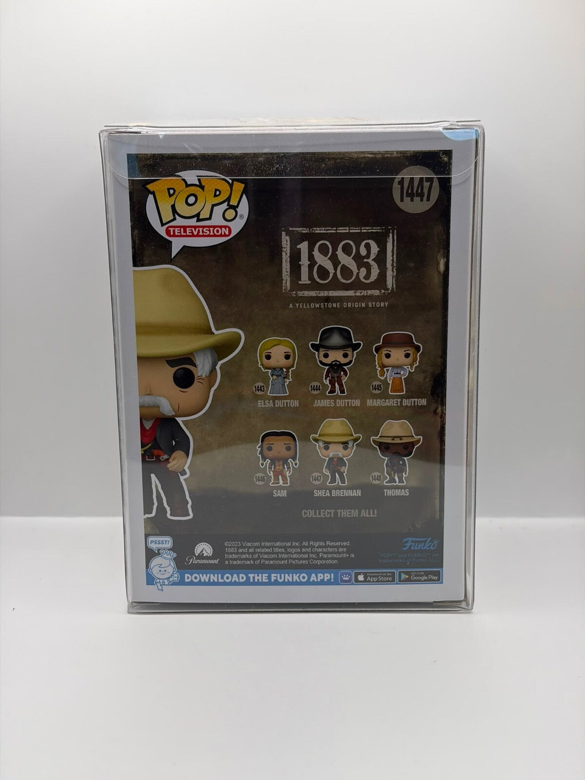 Funko Pop! Television 1883 Shea Brennan Vinyl Figure #1447