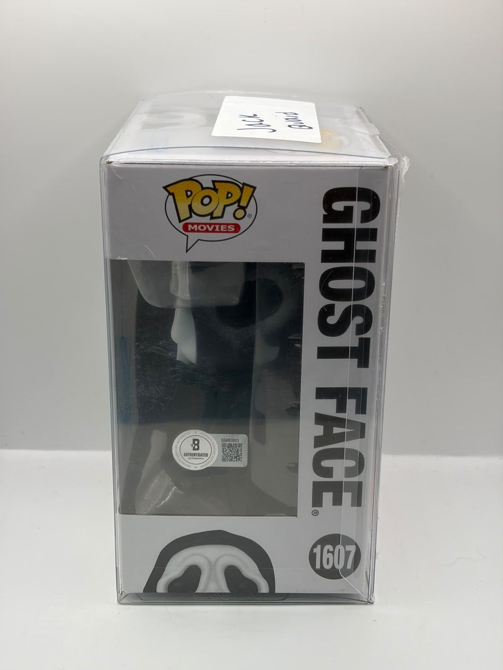 Funko Pop! Movies Ghost Face #1607 Vinyl Figure in Box, Signed