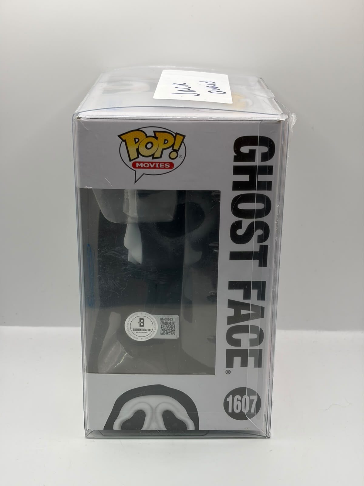 Funko Pop! Movies Ghost Face #1607 Vinyl Figure in Box, Signed