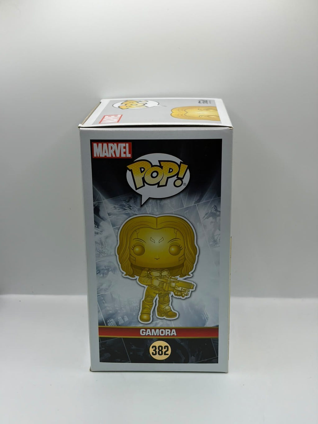 Funko Pop! Marvel Studios Gamora #382 Gold Metallic Vinyl Figure