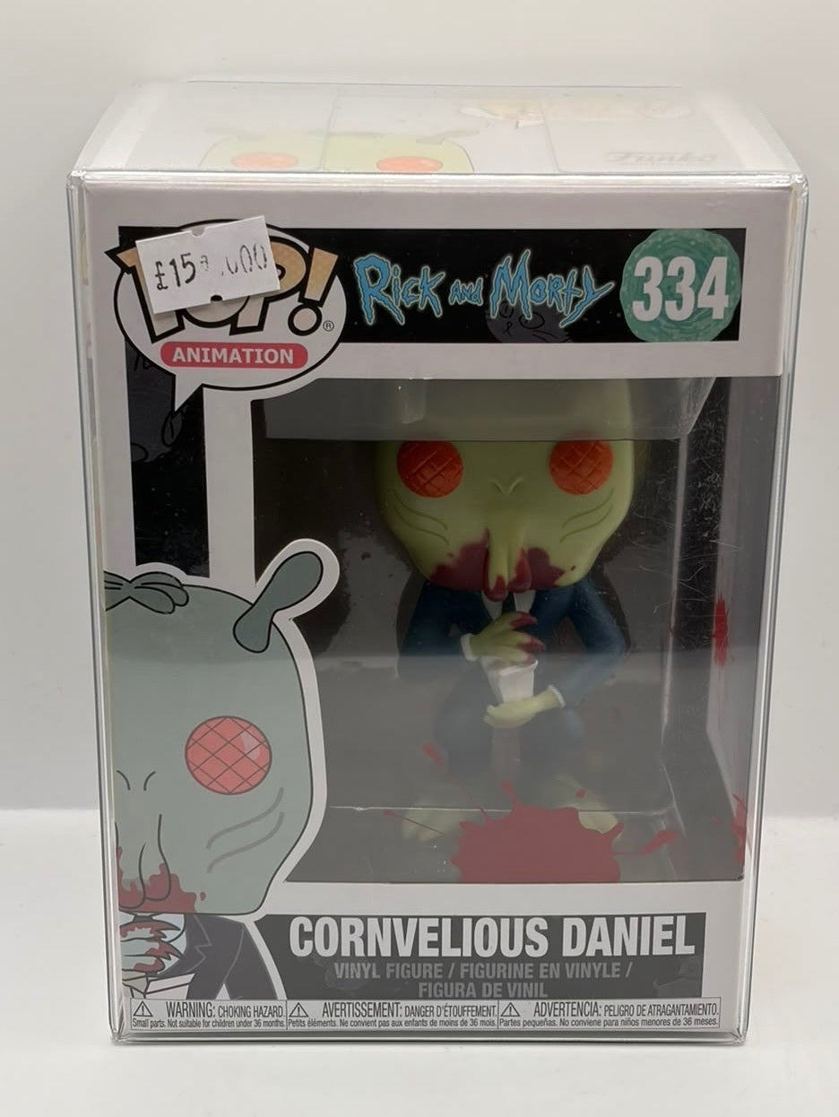 Funko Pop! Animation Rick and Morty Cornvelious Daniel #334 Vinyl Figure