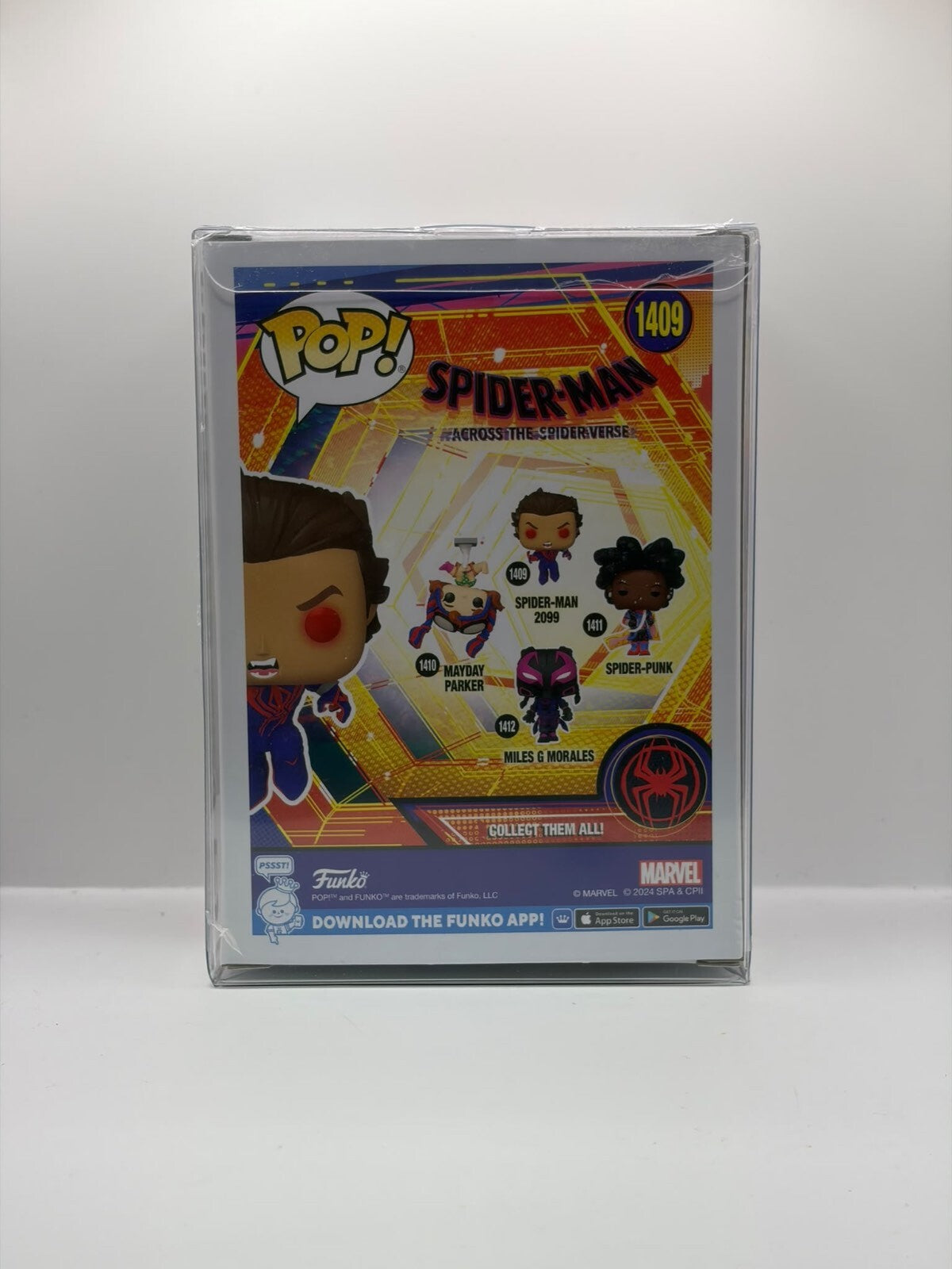 Funko Pop! Marvel Spider-Man 2099 Vinyl Figure #1409 - Collectible Action Toy