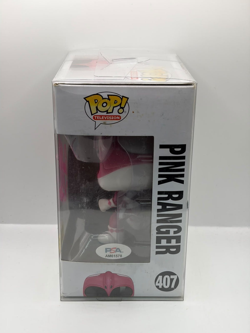 Funko Pop! Television Pink Ranger #407 – Mighty Morphin Power Rangers, Hot Topic Exclusive, Signed