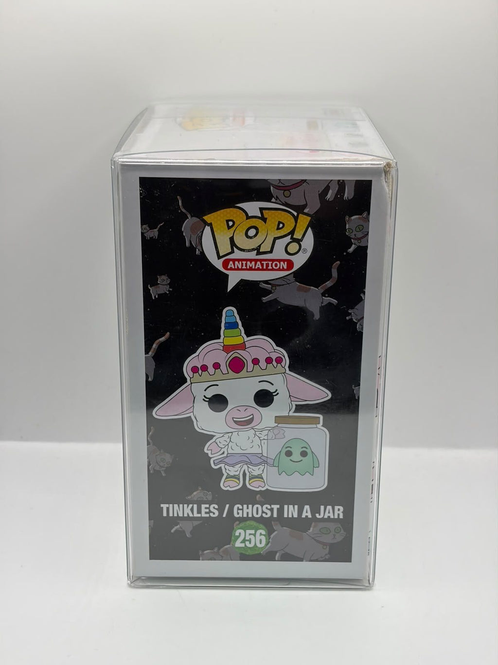 Funko Pop! Animation Rick and Morty Tinkles / Ghost in a Jar #256 Vinyl Figure