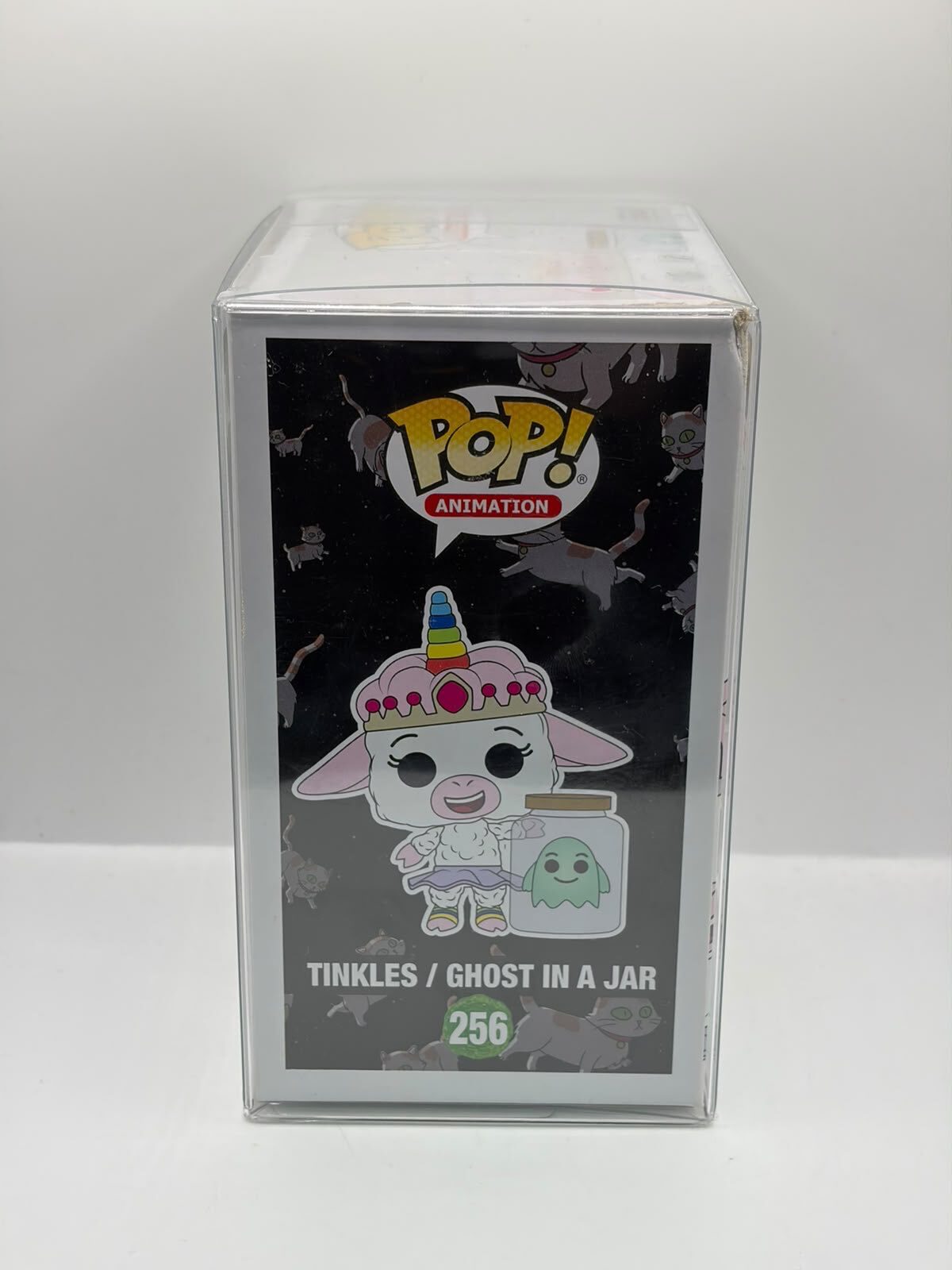 Funko Pop! Animation Rick and Morty Tinkles / Ghost in a Jar #256 Vinyl Figure