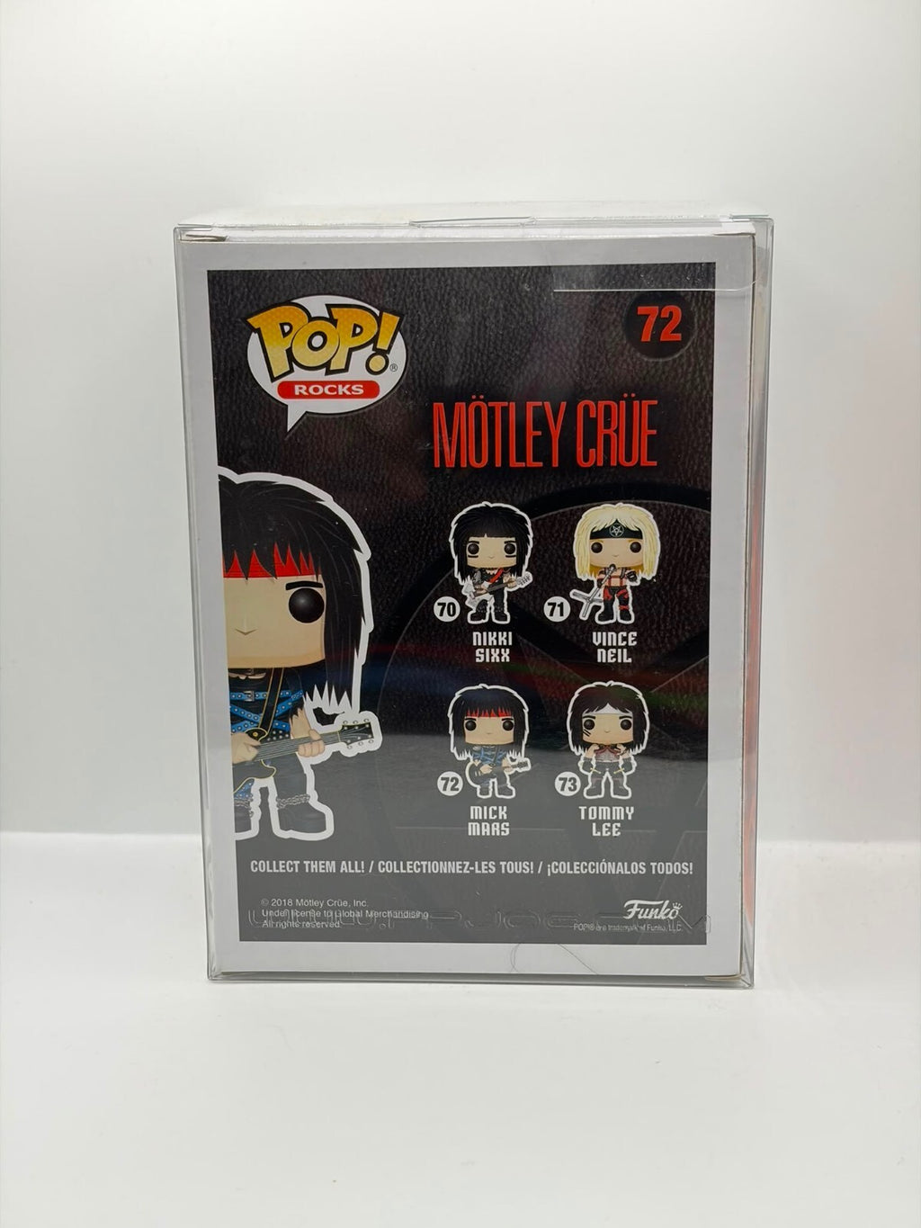 Funko Pop! Rocks Mötley Crüe Mick Mars Vinyl Figure #72