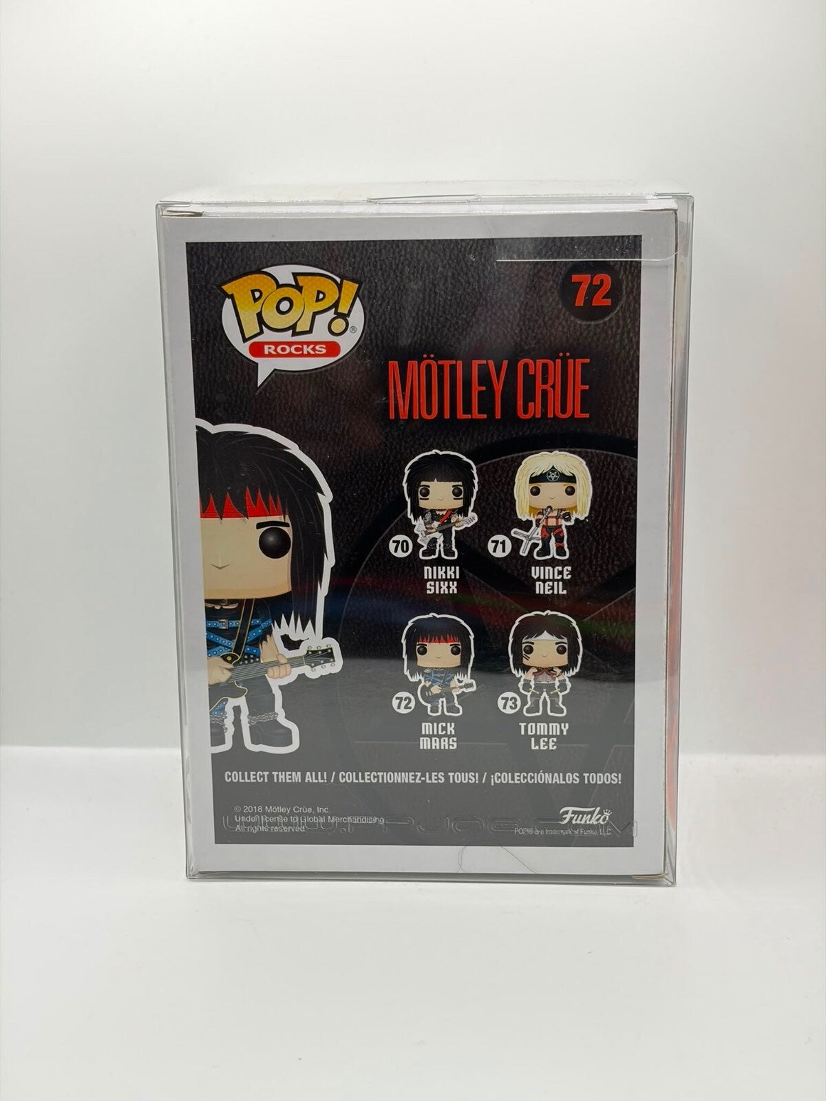 Funko Pop! Rocks Mötley Crüe Mick Mars Vinyl Figure #72
