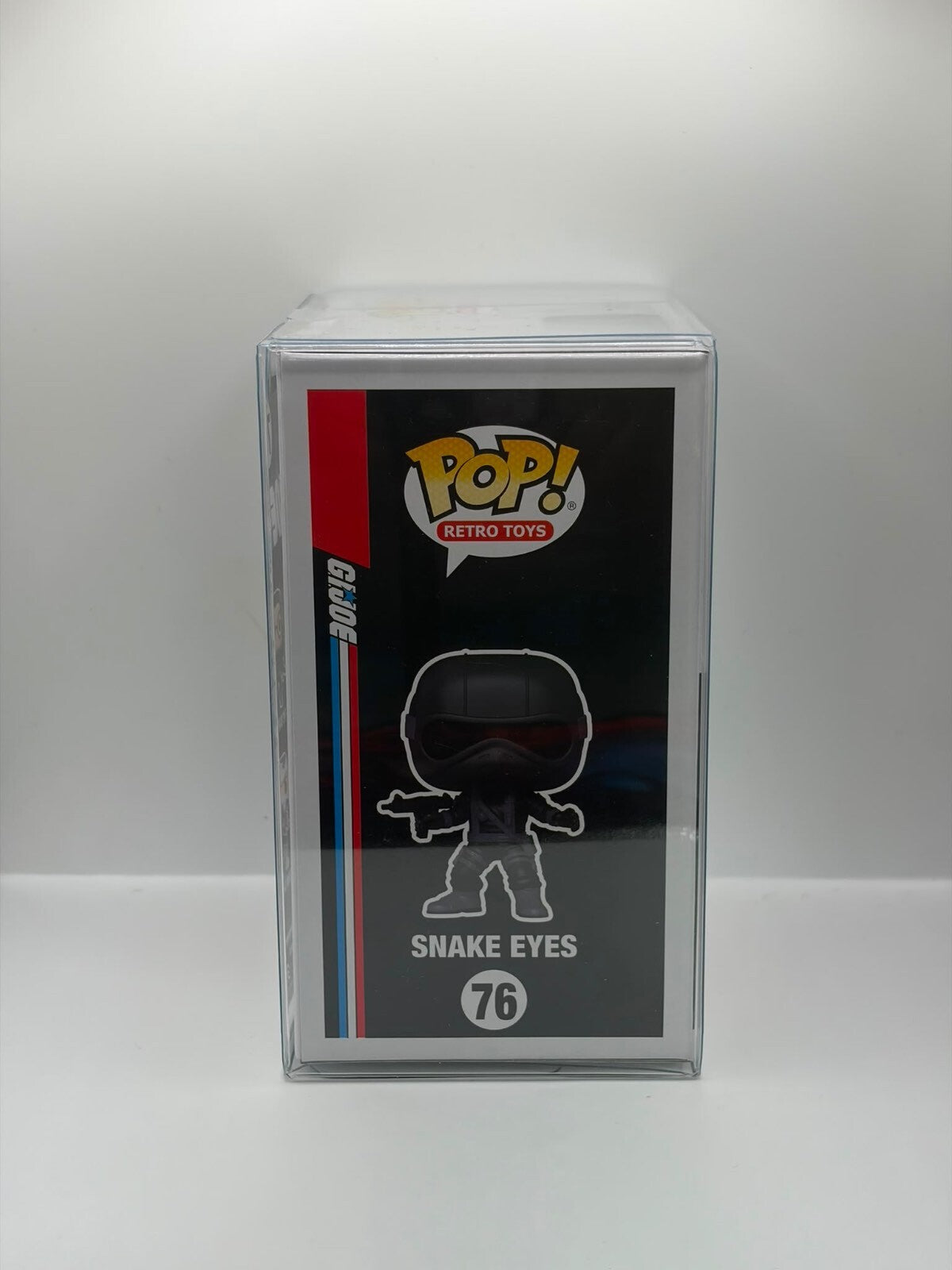 Funko Pop! Retro Toys GI Joe Snake Eyes Vinyl Figure #76 - Signed