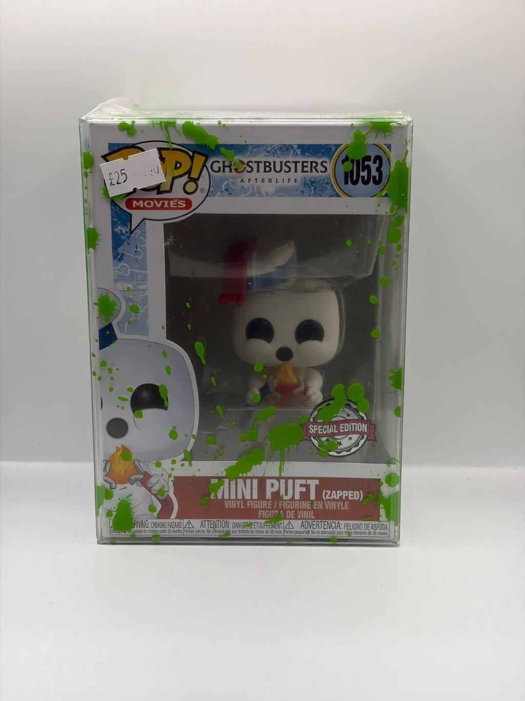 Funko Pop! Movies Ghostbusters Afterlife Mini Puff (Zapped) Vinyl Figure #1053 Special Edition