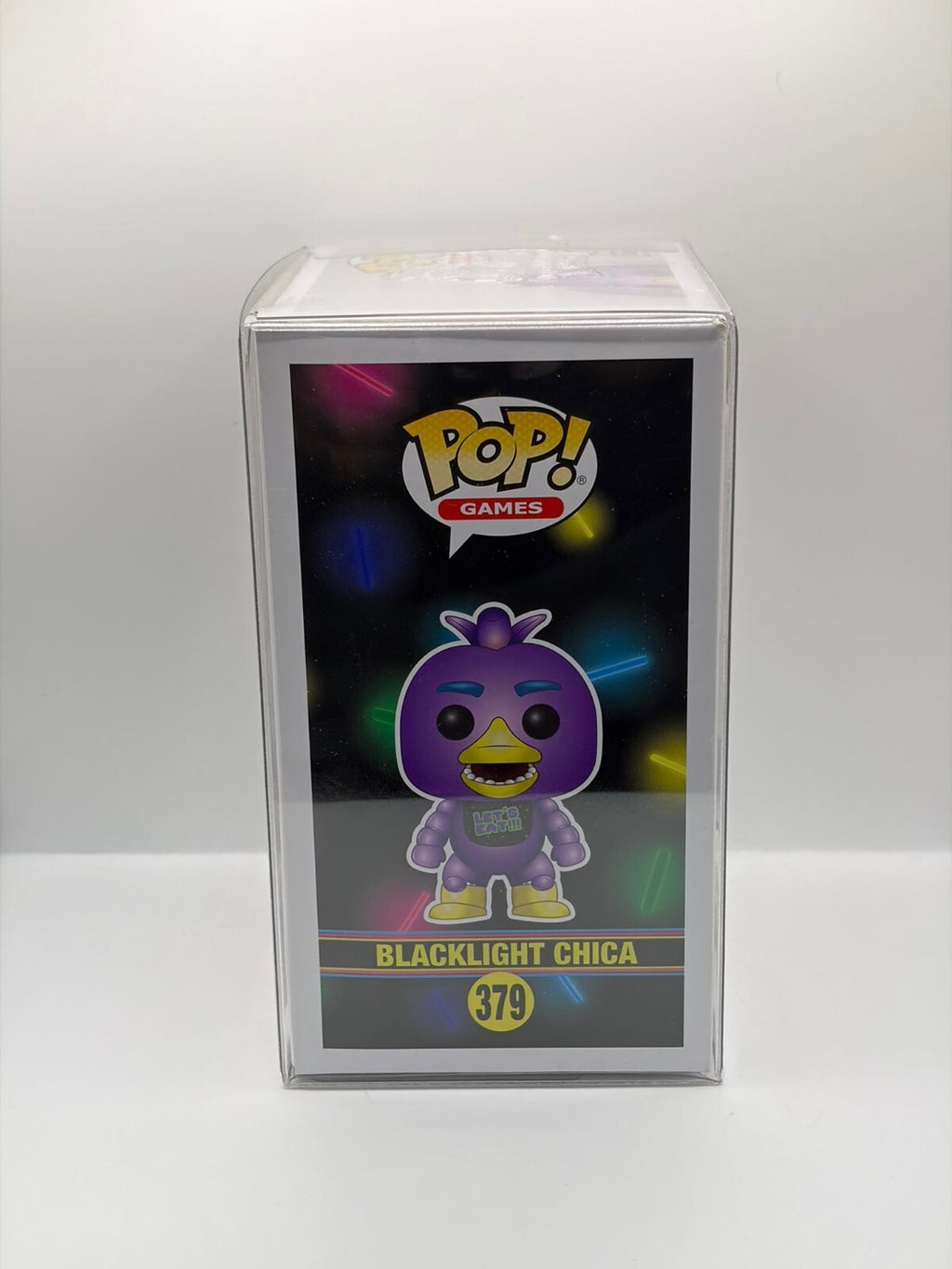 Funko Pop! Games Five Nights at Freddy's Blacklight Chica Vinyl Figure #379
