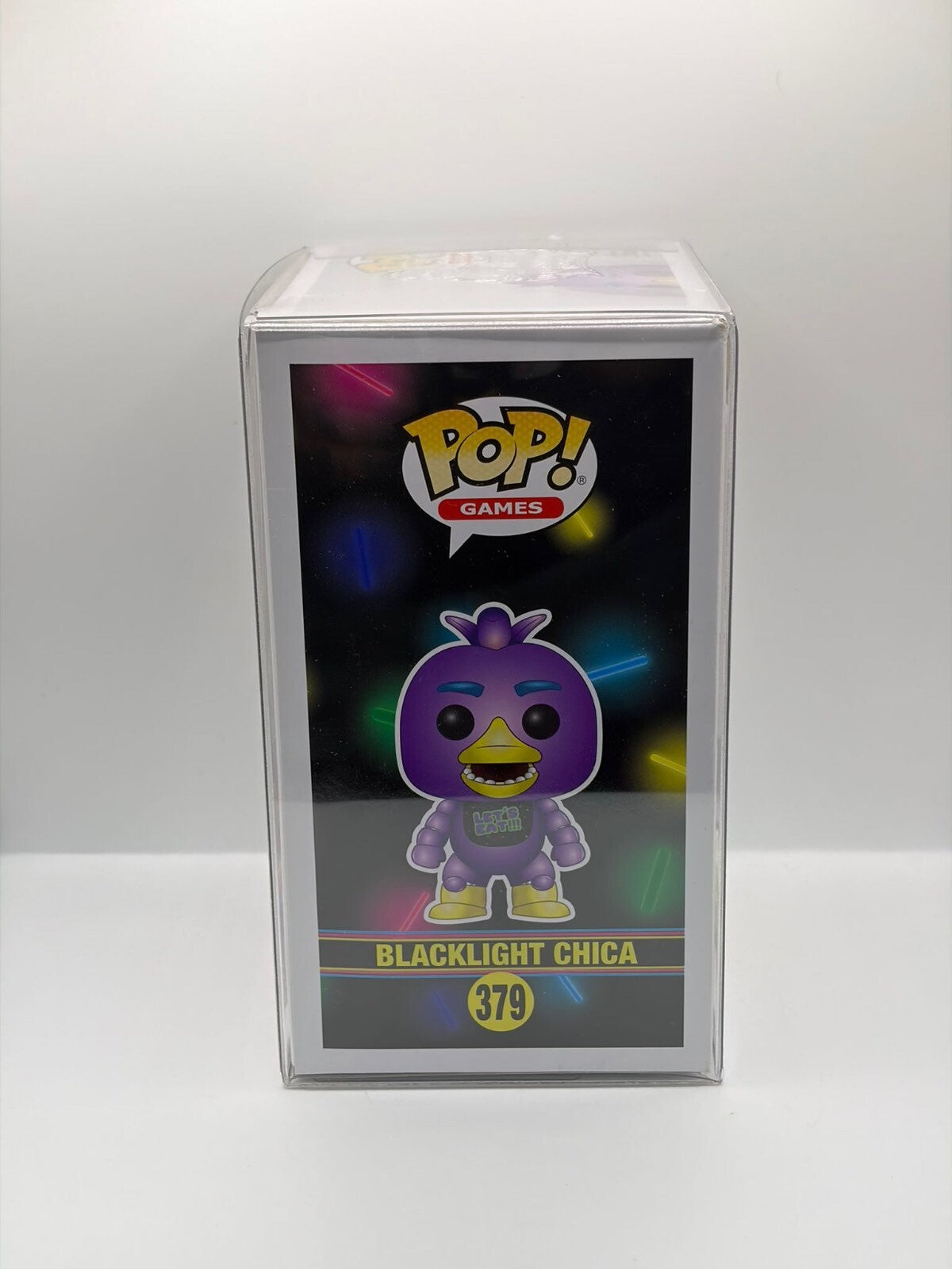Funko Pop! Games Five Nights at Freddy's Blacklight Chica Vinyl Figure #379