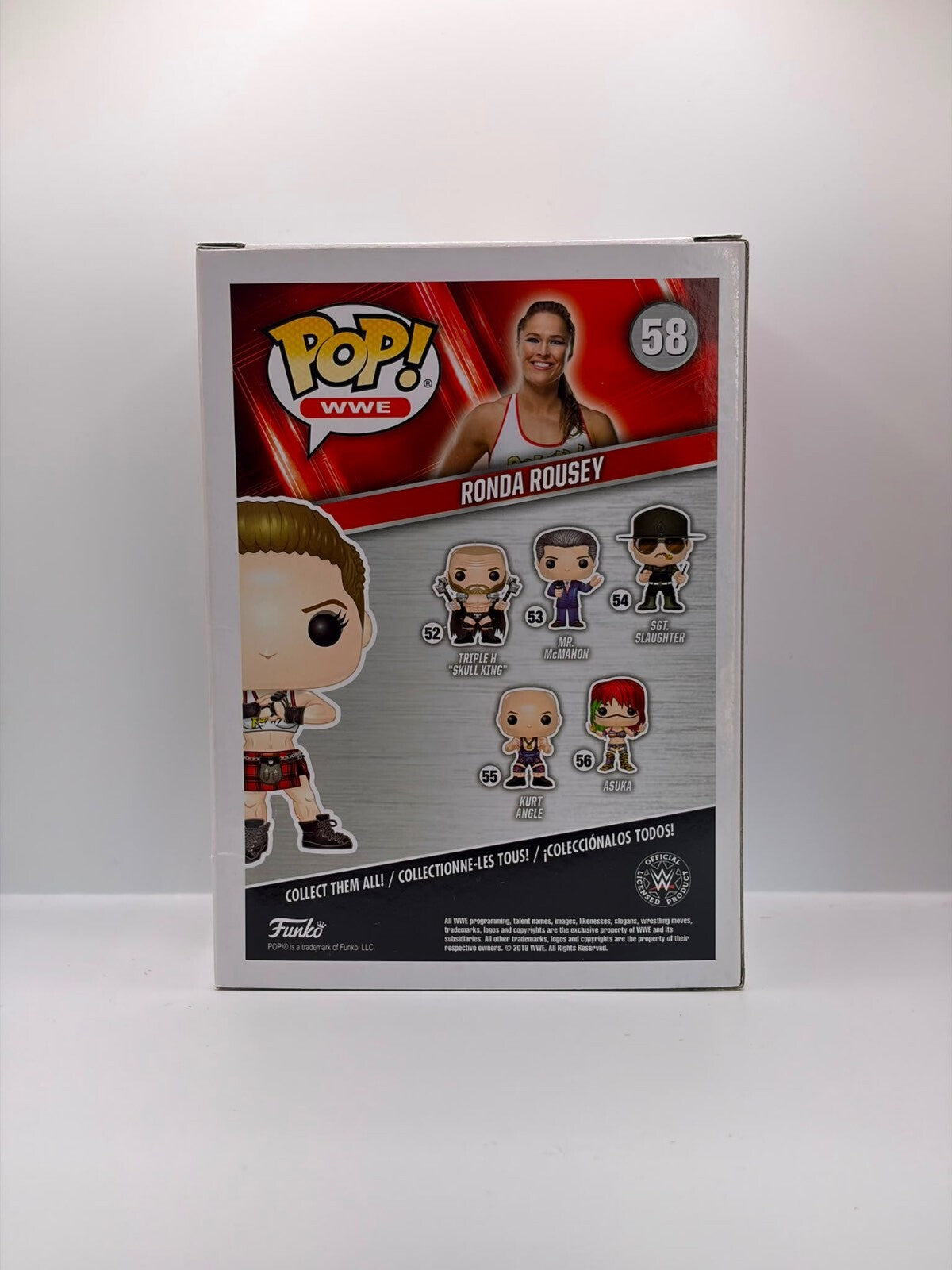 Funko Pop WWE Ronda Rousey Vinyl Figure #58