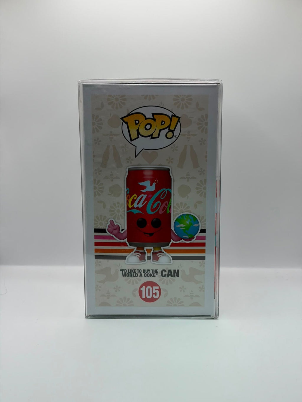 Funko Pop! Coca-Cola 1971 AD Icon Vinyl Figure - "I'd Like to Buy the World a Coke" Can #105