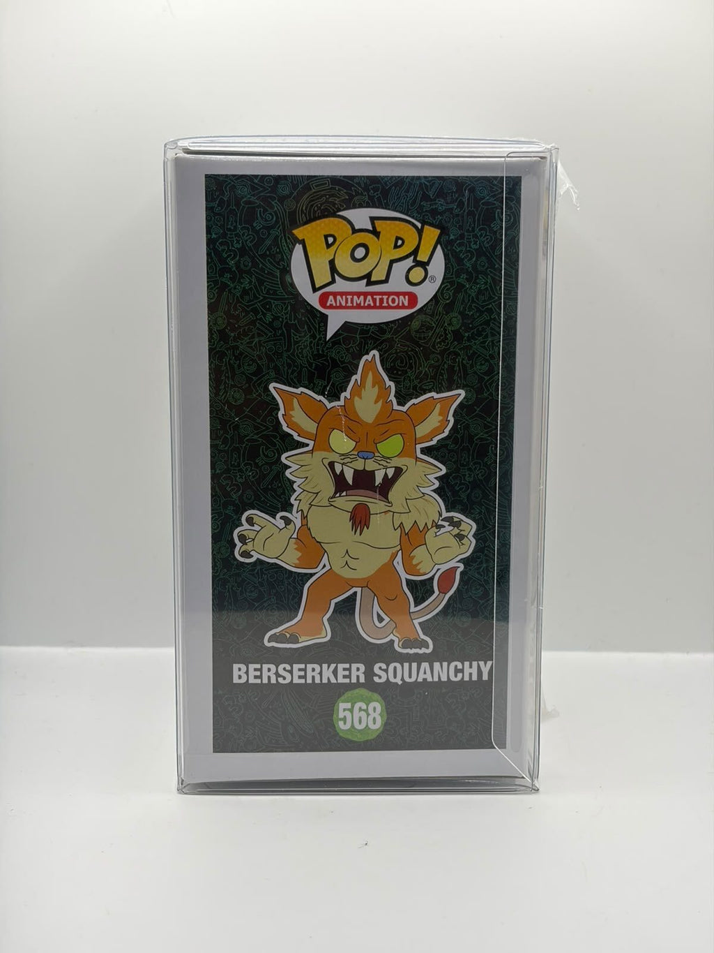 Funko Pop! Animation Rick and Morty Berserker Squanchy Vinyl Figure #568