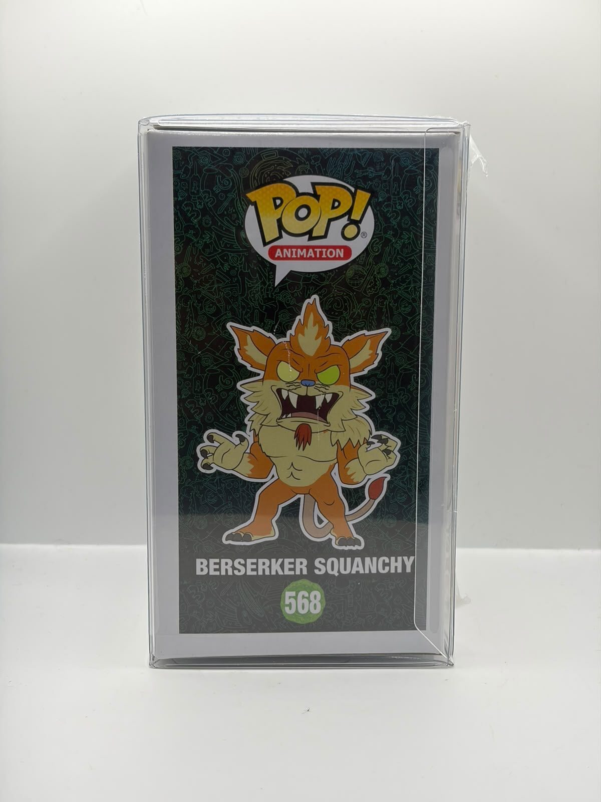 Funko Pop! Animation Rick and Morty Berserker Squanchy Vinyl Figure #568