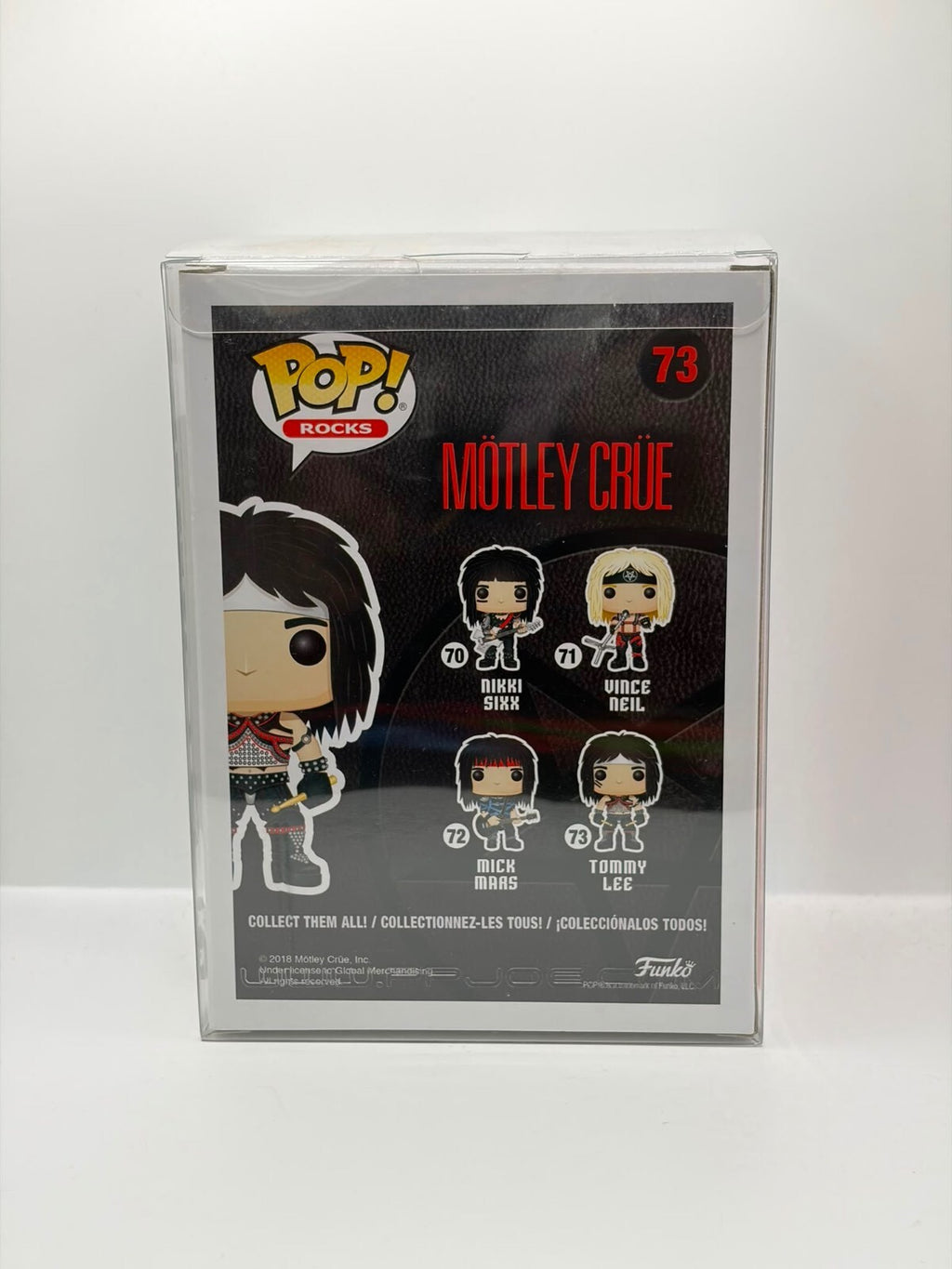 Funko Pop! Rocks Mötley Crüe Tommy Lee Vinyl Figure #73