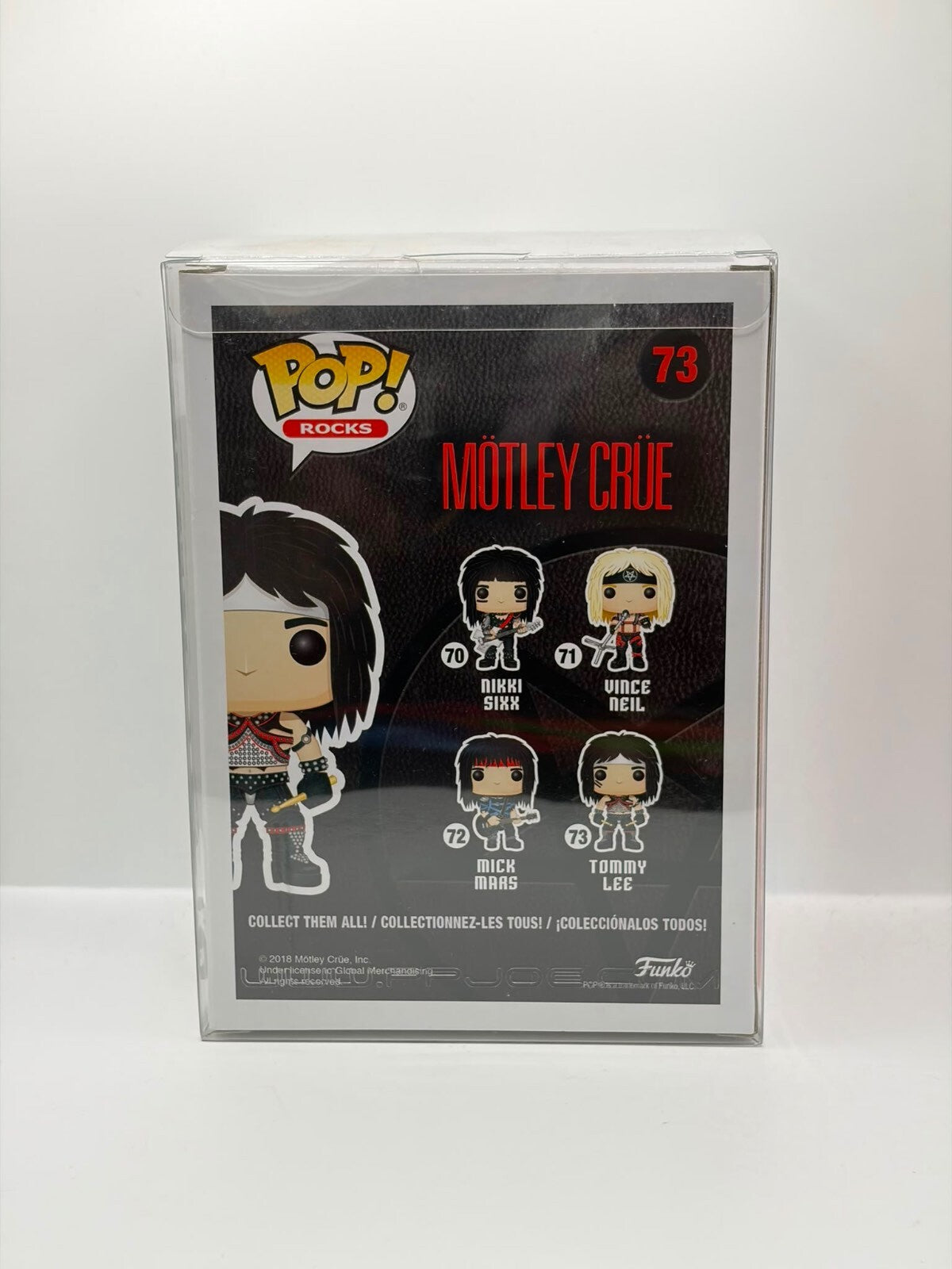 Funko Pop! Rocks Mötley Crüe Tommy Lee Vinyl Figure #73