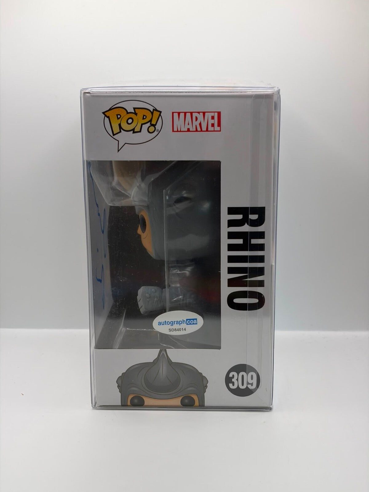 Funko Pop! Marvel #309 Rhino Signed
