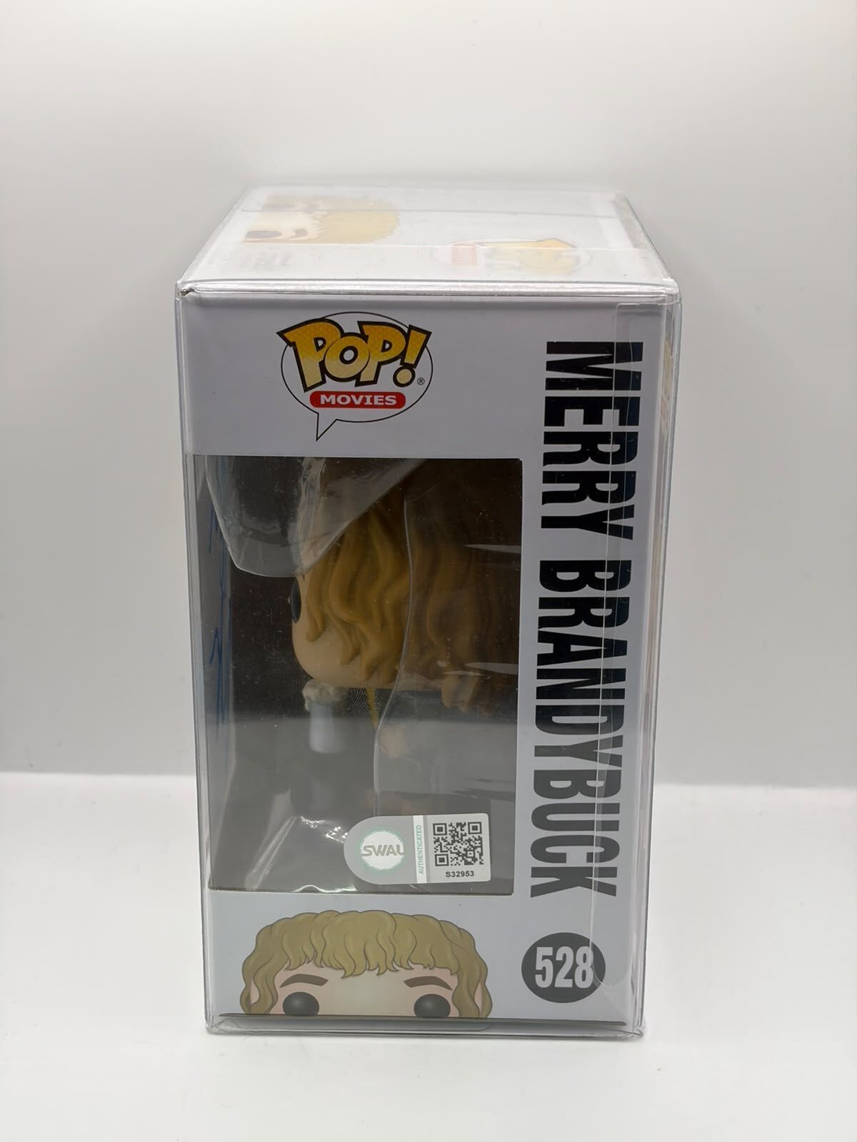 Funko Pop! Movies The Lord of the Rings Merry Brandybuck #528 Signed