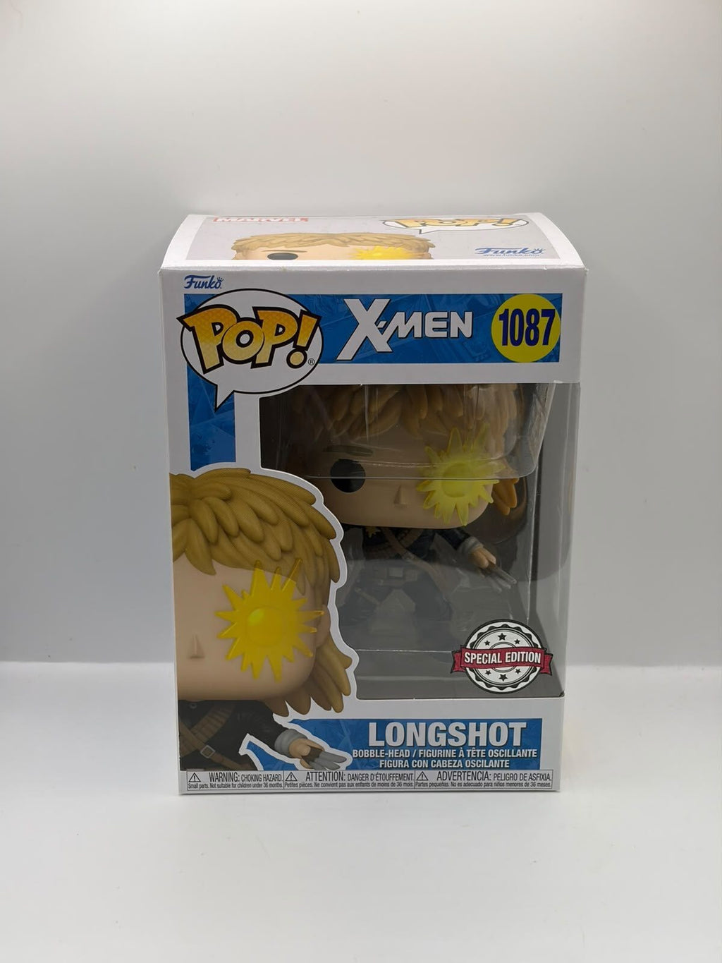 Funko Pop! Marvel X-Men Longshot #1087 Special Edition Vinyl Figure