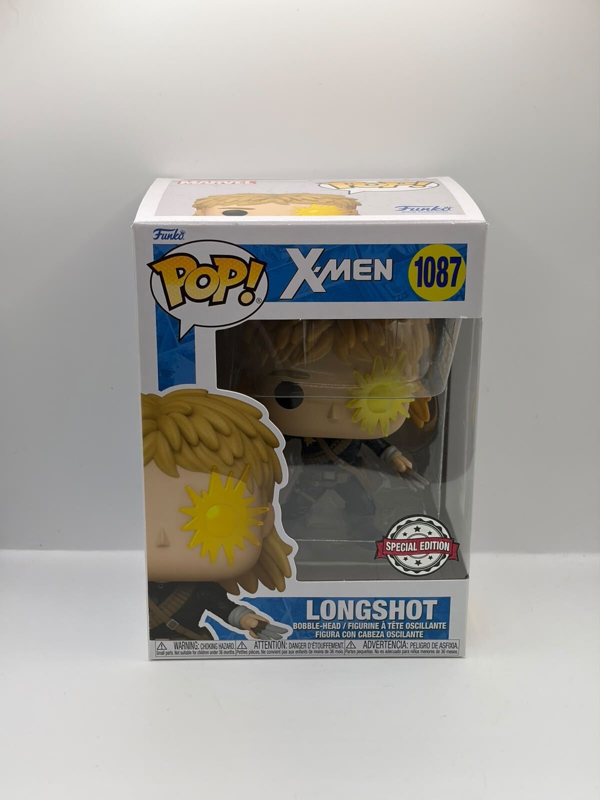 Funko Pop! Marvel X-Men Longshot #1087 Special Edition Vinyl Figure