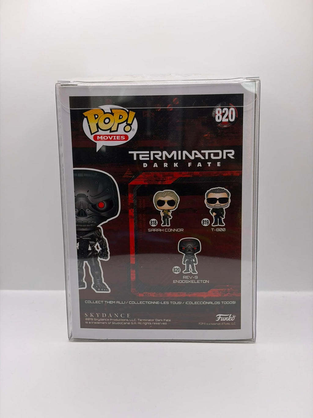 Funko Pop! Movies Terminator Dark Fate Rev-9 Endoskeleton Vinyl Figure #820