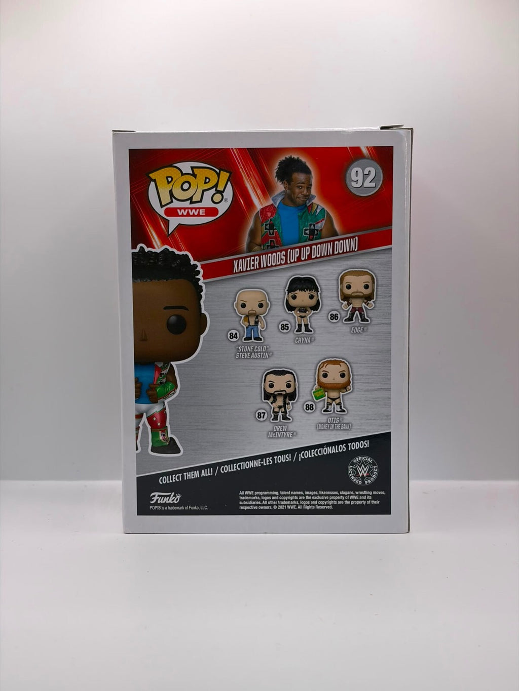 Funko Pop WWE Xavier Woods (Up Up Down Down) #92 Special Edition Vinyl Figure