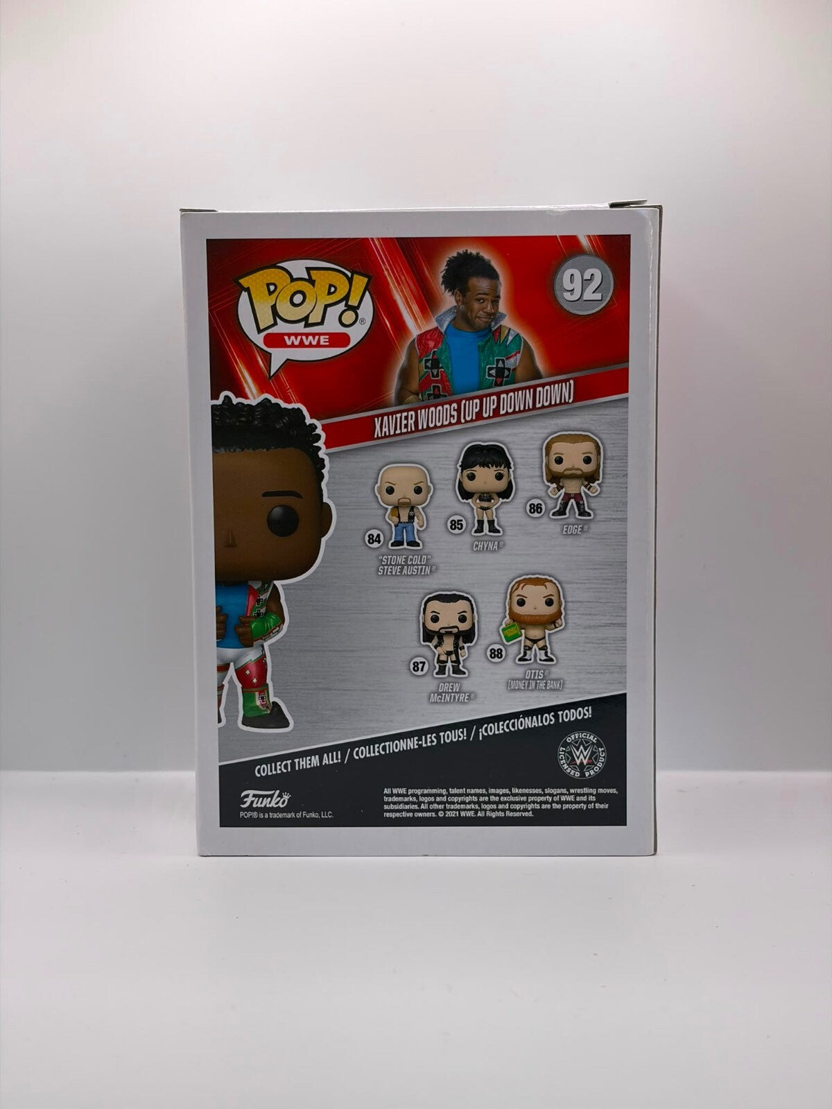 Funko Pop WWE Xavier Woods (Up Up Down Down) #92 Special Edition Vinyl Figure