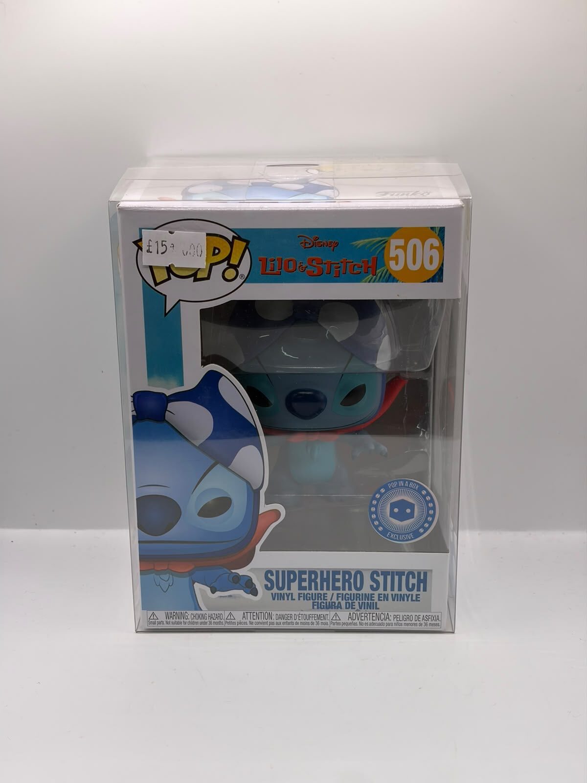 Funko Pop! Disney Lilo & Stitch Superhero Stitch #506 Vinyl Figure in Box
