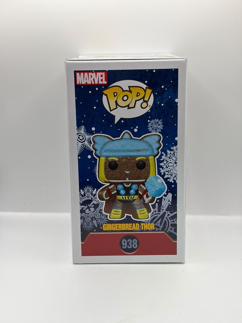 Funko Pop! Marvel Gingerbread Thor #938 Special Edition Vinyl Figure in Box