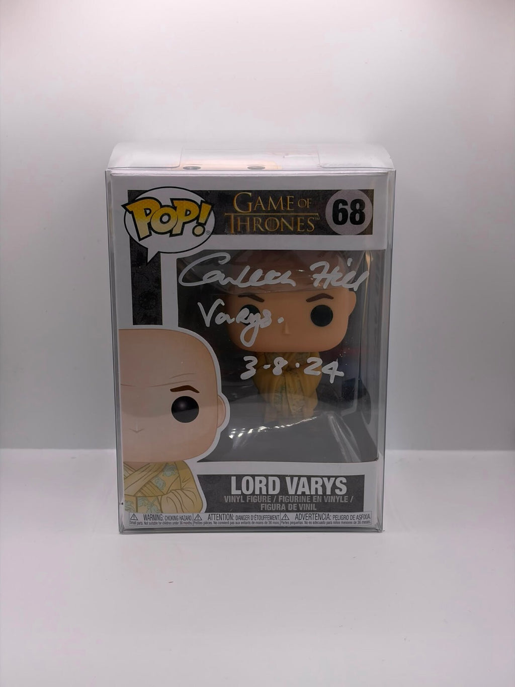 Funko Pop! Game of Thrones Lord Varys Vinyl Figure #68 - Signed