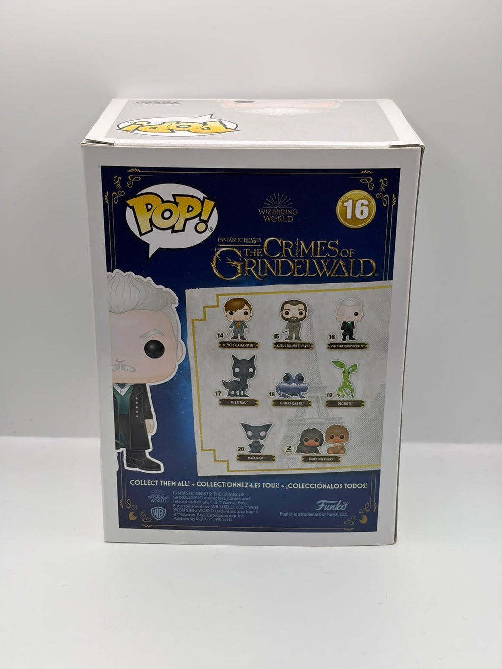 Funko Pop! Gellert Grindelwald #16 Vinyl Figure — The Crimes of Grindelwald