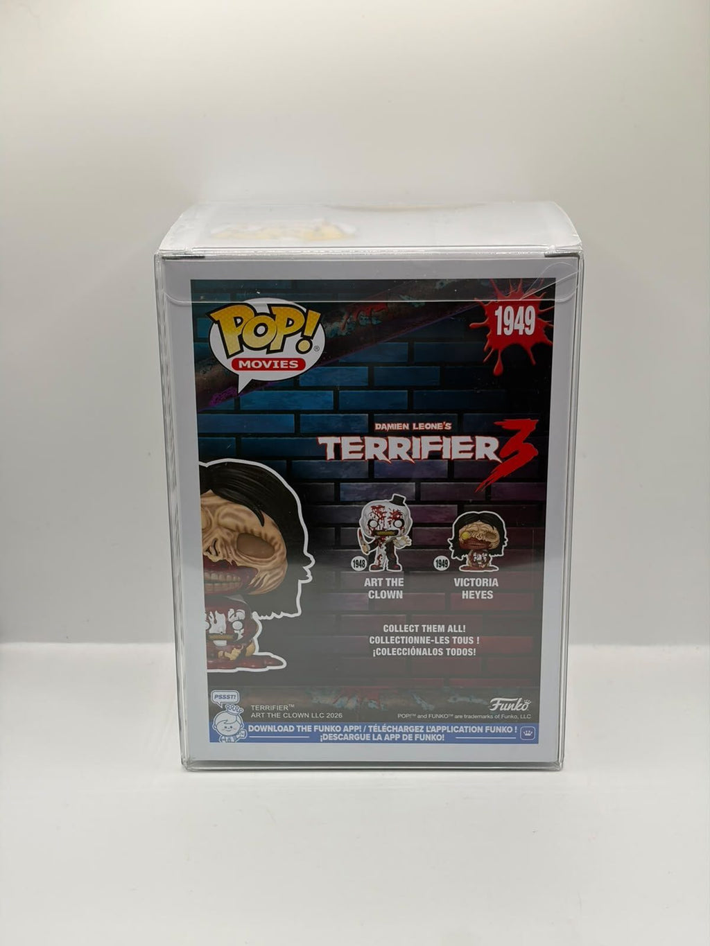Funko Pop! Movies Terrifier 3 Victoria Heyes #1949 Vinyl Figure in Box