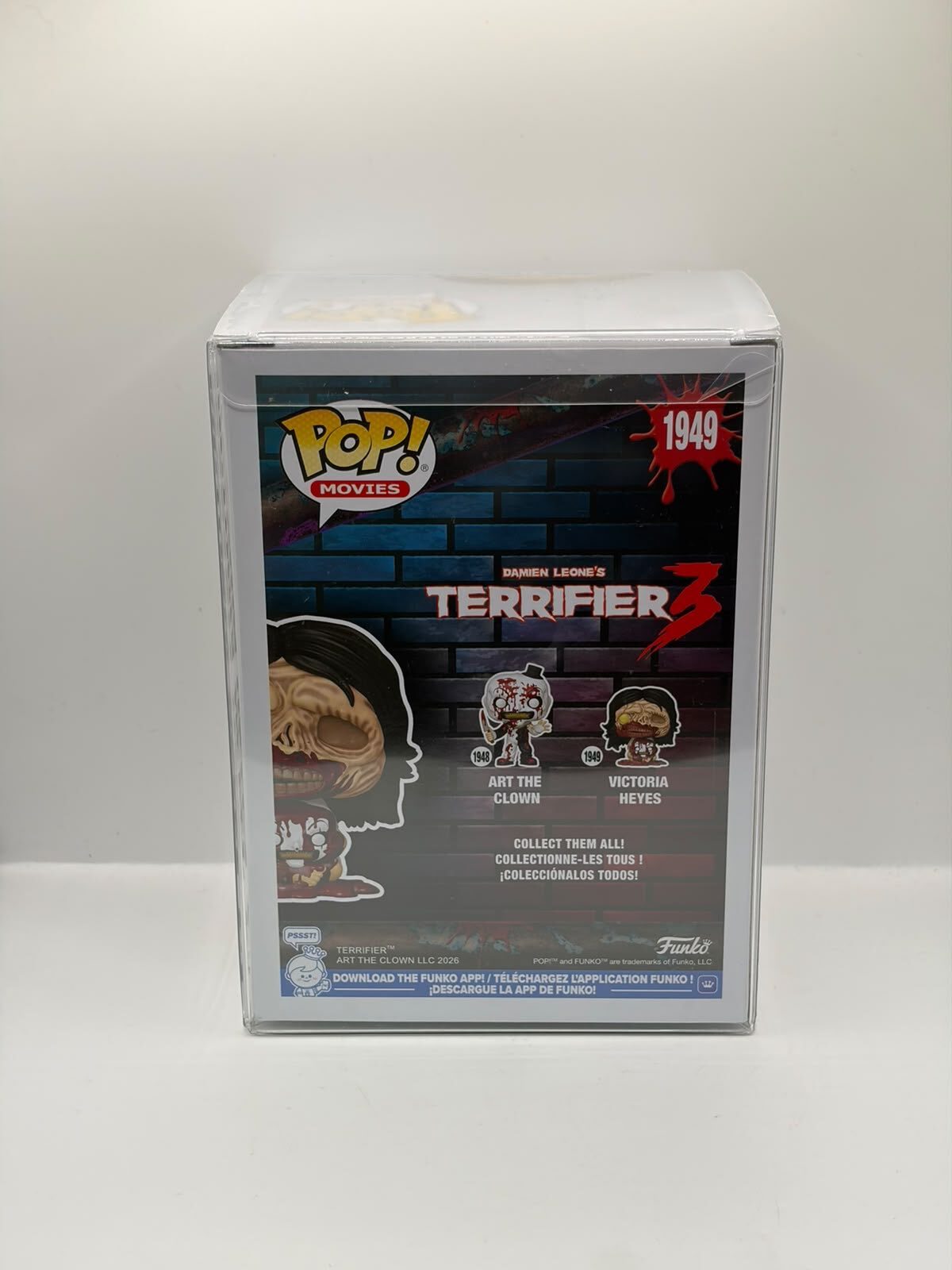 Funko Pop! Movies Terrifier 3 Victoria Heyes #1949 Vinyl Figure in Box