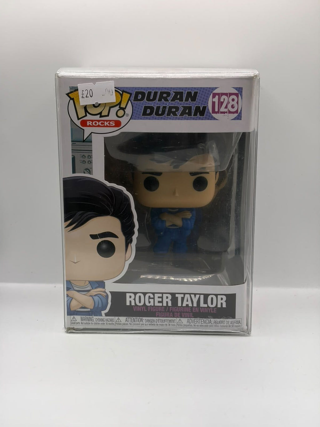 Funko Pop! Rocks Duran Duran Roger Taylor Vinyl Figure #128