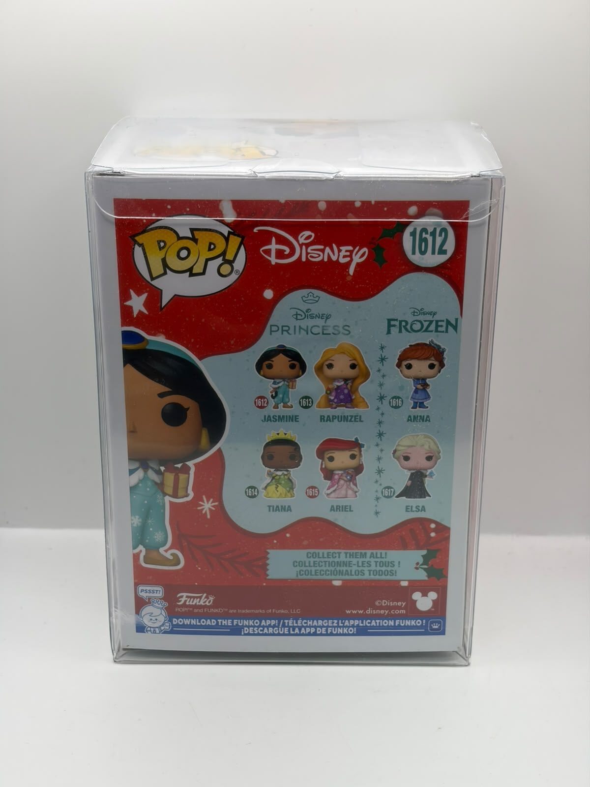 Funko Pop! Disney Princess Jasmine #1612 Vinyl Figure Signed