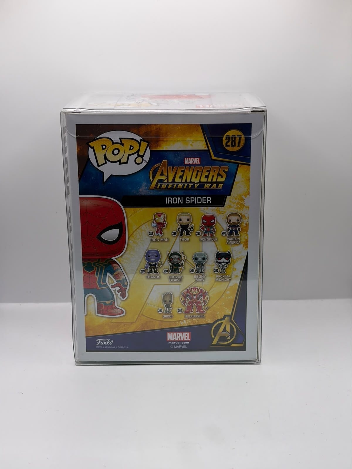 Funko Pop! Marvel Avengers: Infinity War Iron Spider #287 Exclusive