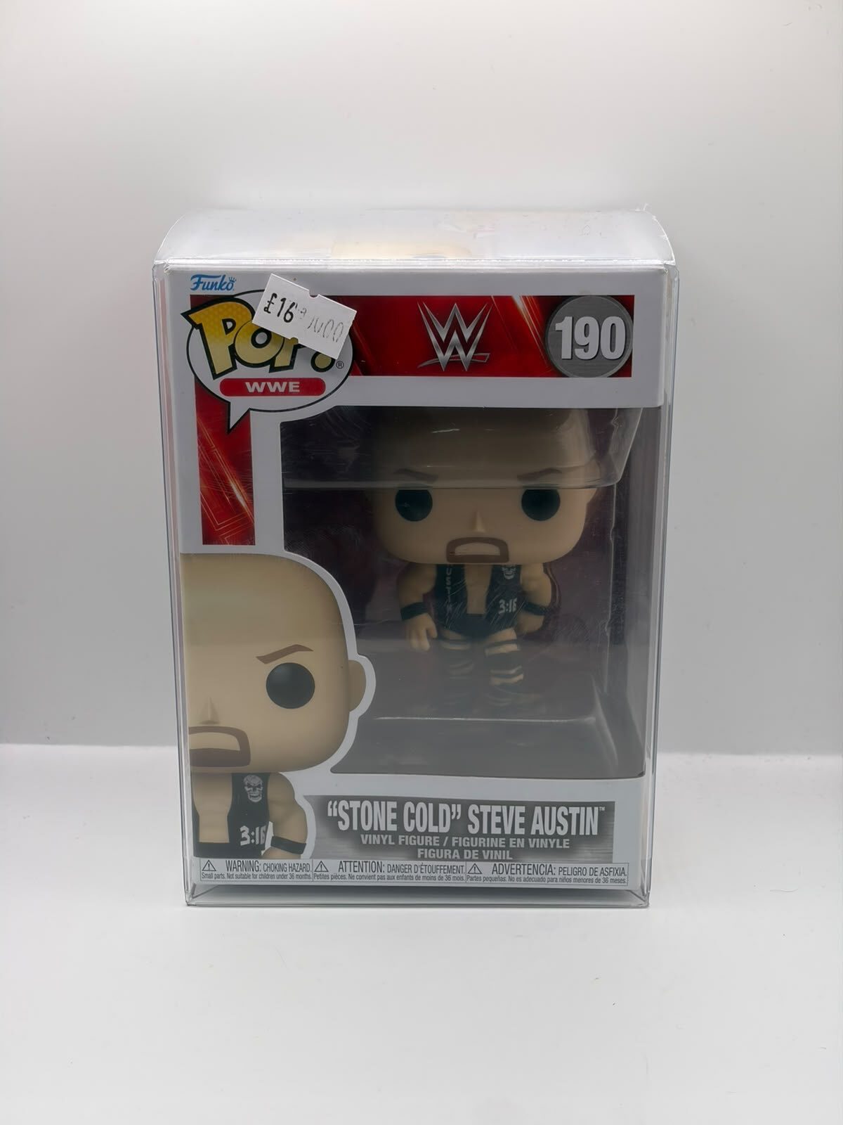 Funko Pop! WWE “Stone Cold” Steve Austin #190 Vinyl Figure