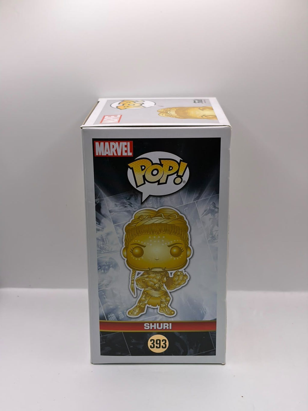Funko Pop! Marvel Black Panther Shuri #393 Fall Convention Exclusive Gold