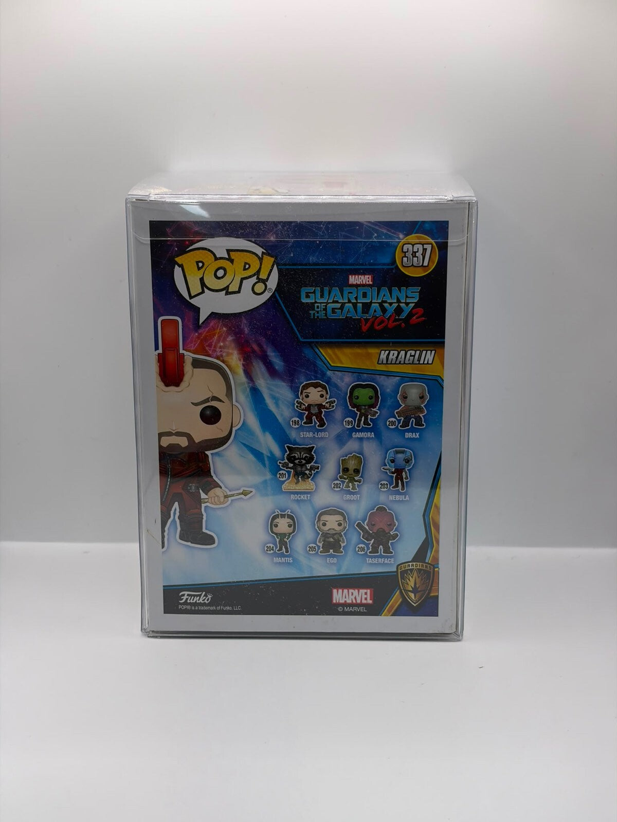 Funko Pop! Marvel Guardians of the Galaxy Vol. 2 Kraglin #337 Limited Edition Signed