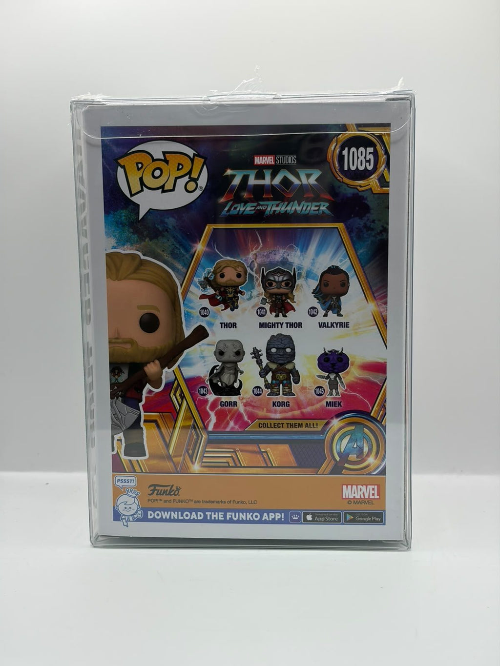Funko Pop! Marvel Thor Love and Thunder Ravager Thor #1085 Entertainment Earth Exclusive