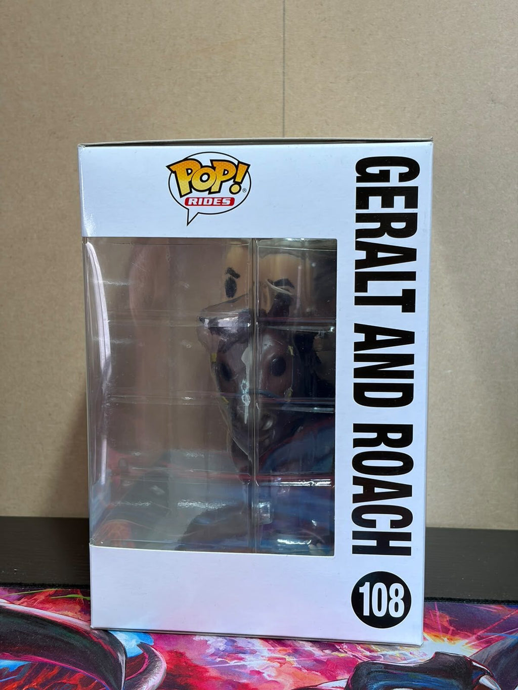 Funko Pop! Rides The Witcher Geralt and Roach #108
