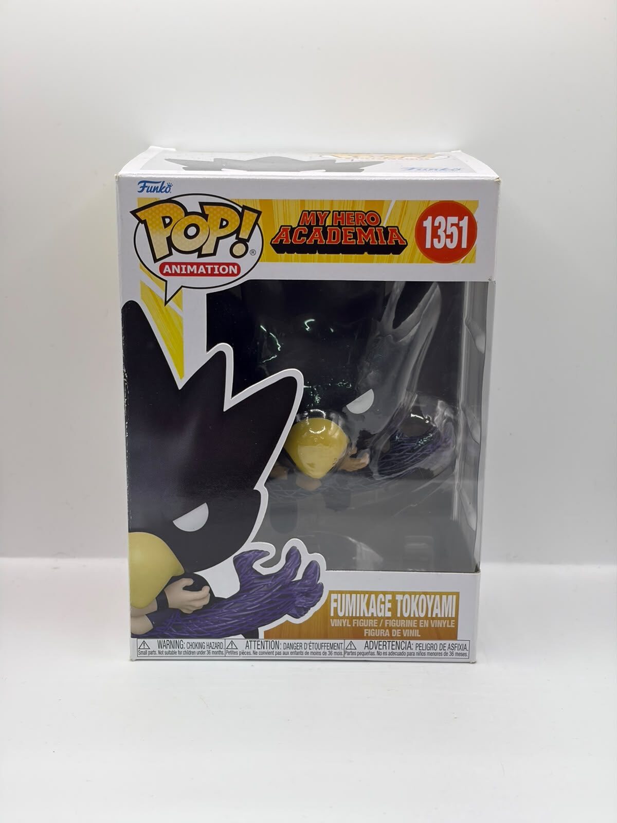 Funko Pop! Animation My Hero Academia Fumikage Tokoyami Vinyl Figure #1351