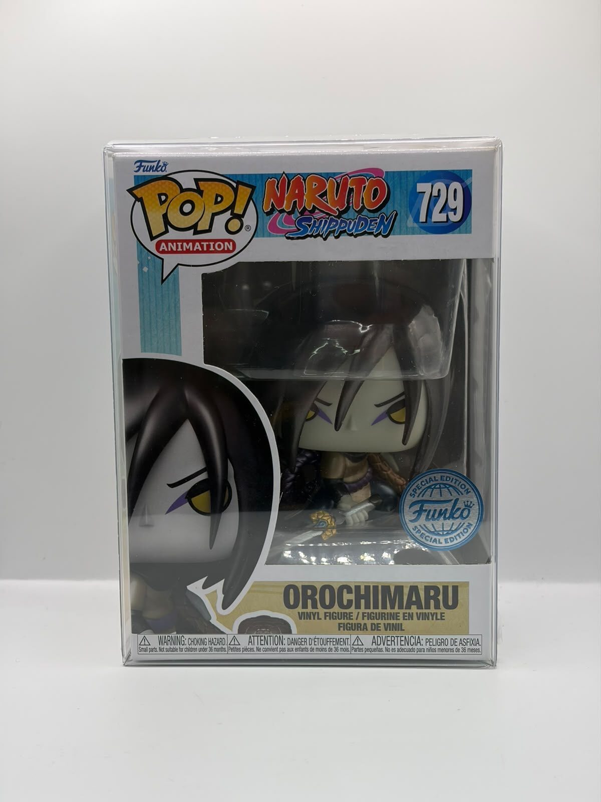 Funko Pop! Animation Naruto Shippuden Orochimaru Vinyl Figure #729