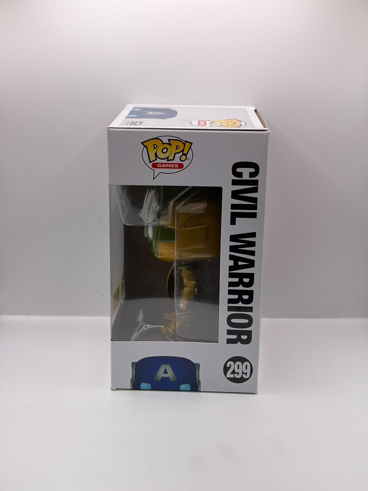 Funko Pop! Games Marvel Contest of Champions Civil Warrior #299 Vinyl Figure,Hot Topic Exclusive